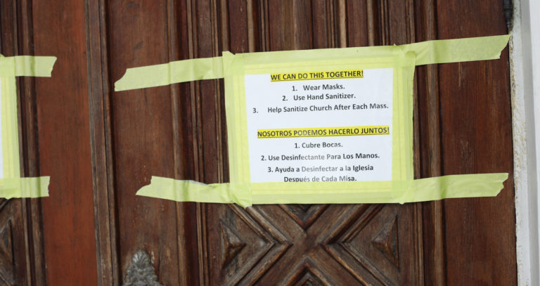 Mask sign