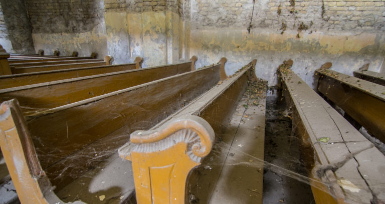 abandoned church