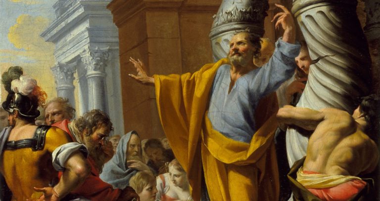 St. Peter preaching