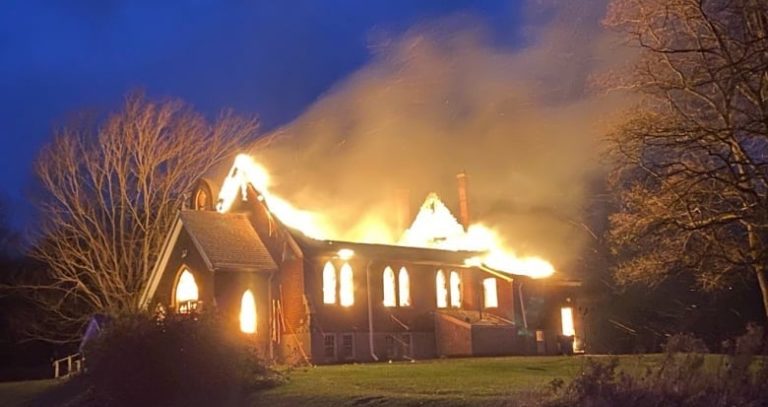 church fire