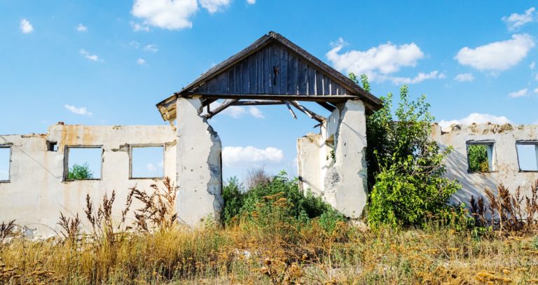 crumbling