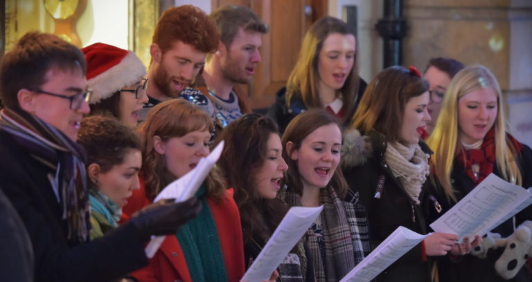 caroling