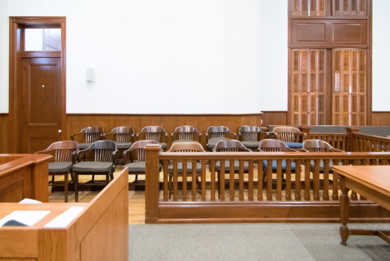 Jury box